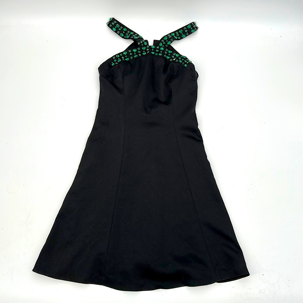 Shoshanna Dress size 6 Black with Rhinestones